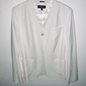 TALBOTS ONE BUTTON DRESS BLAZER